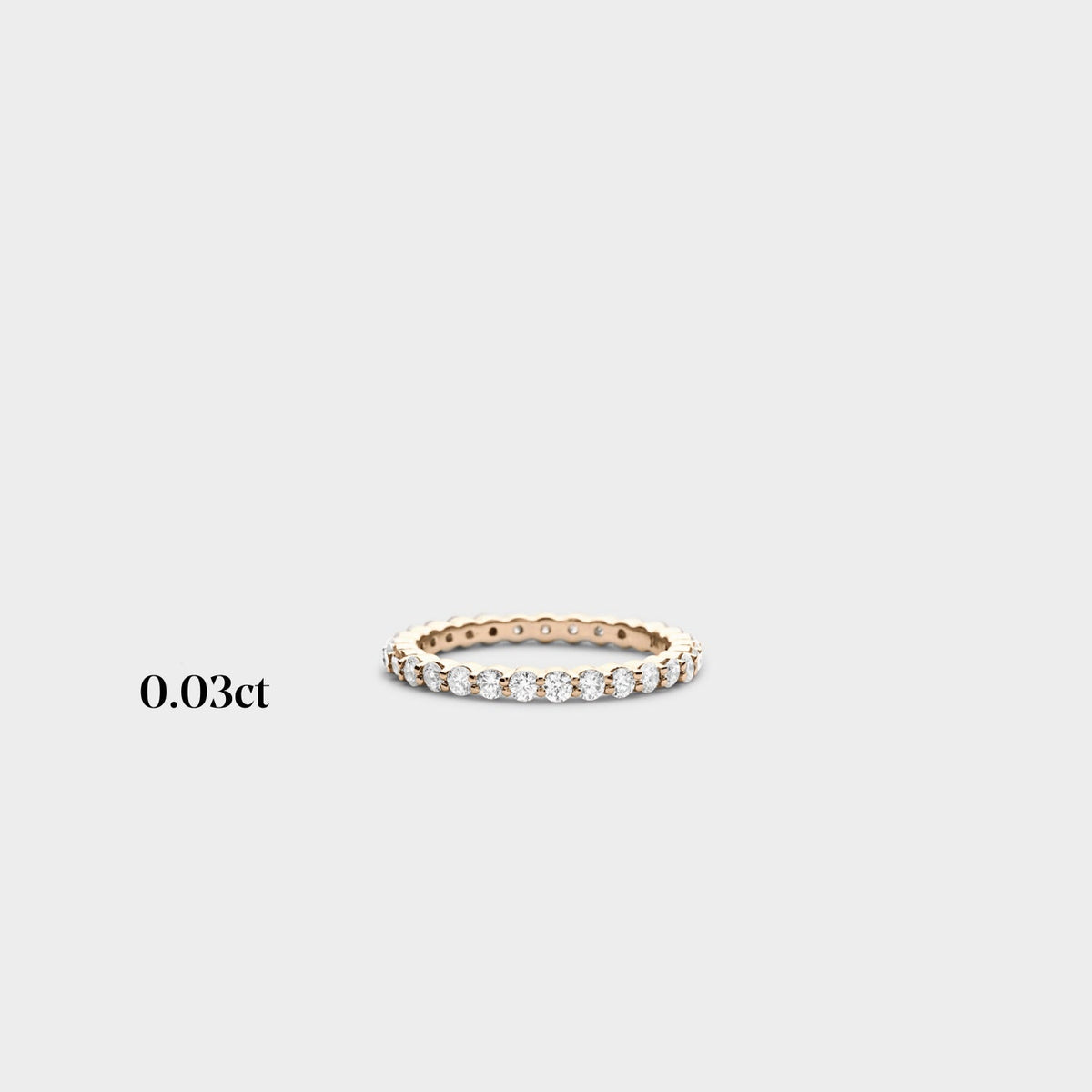 Full band | 14k yellow | 0.03ct - full 0.87ctw / half 0.45ctw , Full band | 18k yellow | 0.03ct - full 0.87ctw / half 0.45ctw