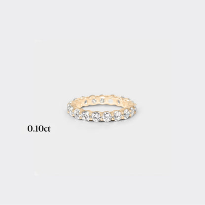 Full band | 14k yellow | 0.10ct - full 2.20ctw / half 1.10ctw , Full band | 18k yellow | 0.10ct - full 2.20ctw / half 1.10ctw