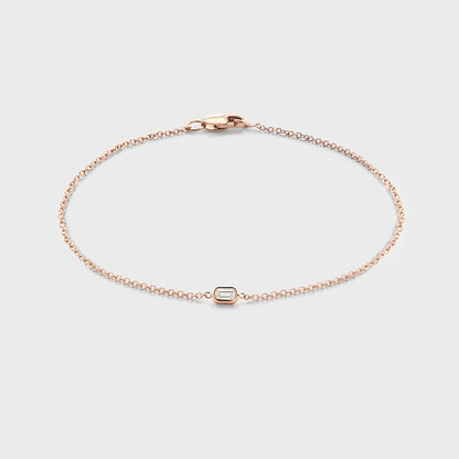 Baguette Bezel Bracelet