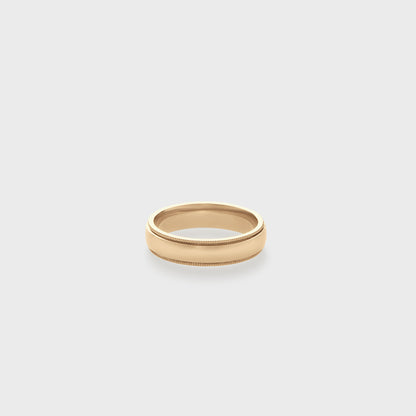 Comfort Fit Milgrain Band