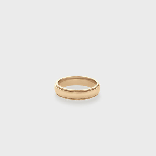 Comfort Fit Milgrain Band