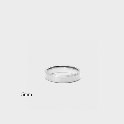 Textured Bevel Band