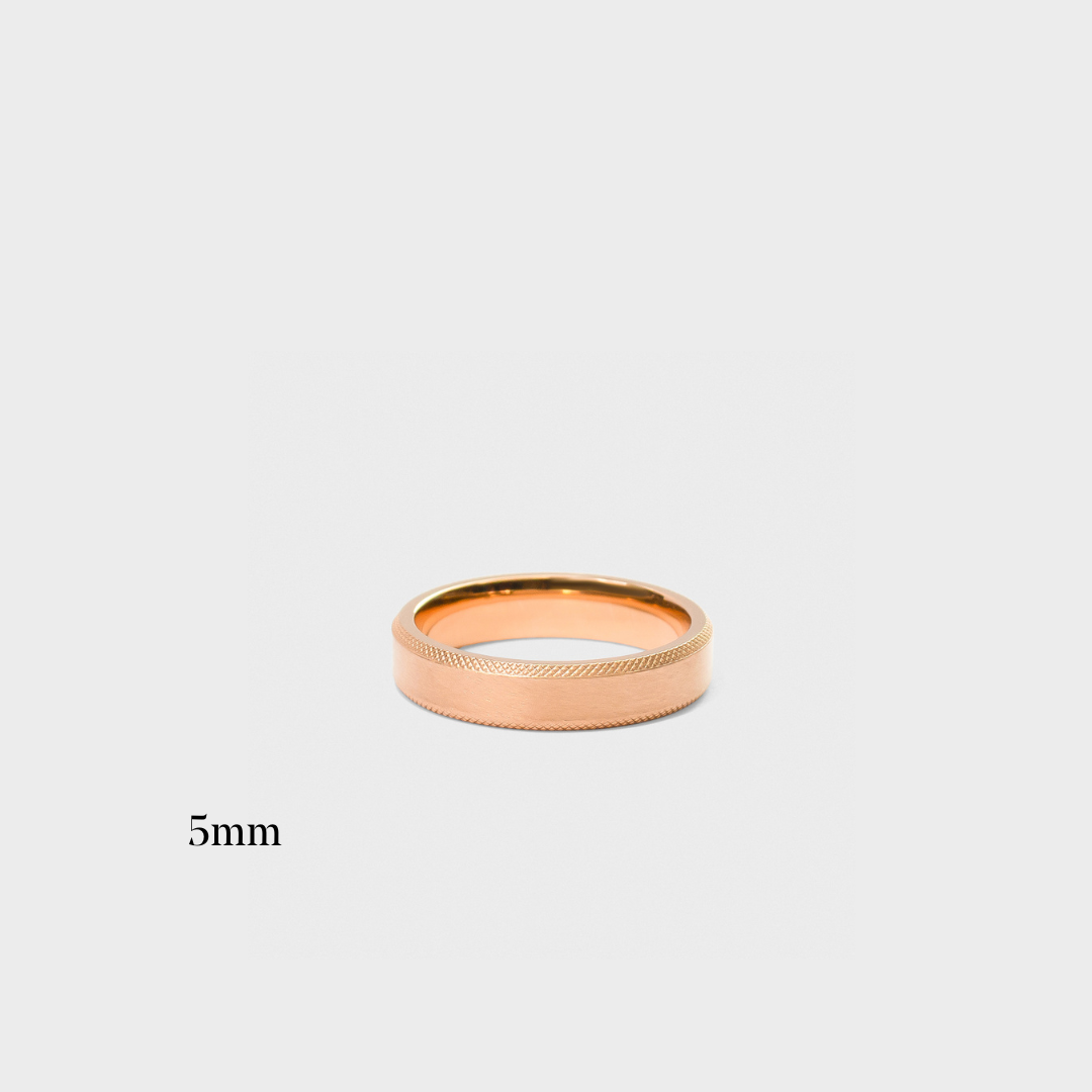 Textured Bevel Band