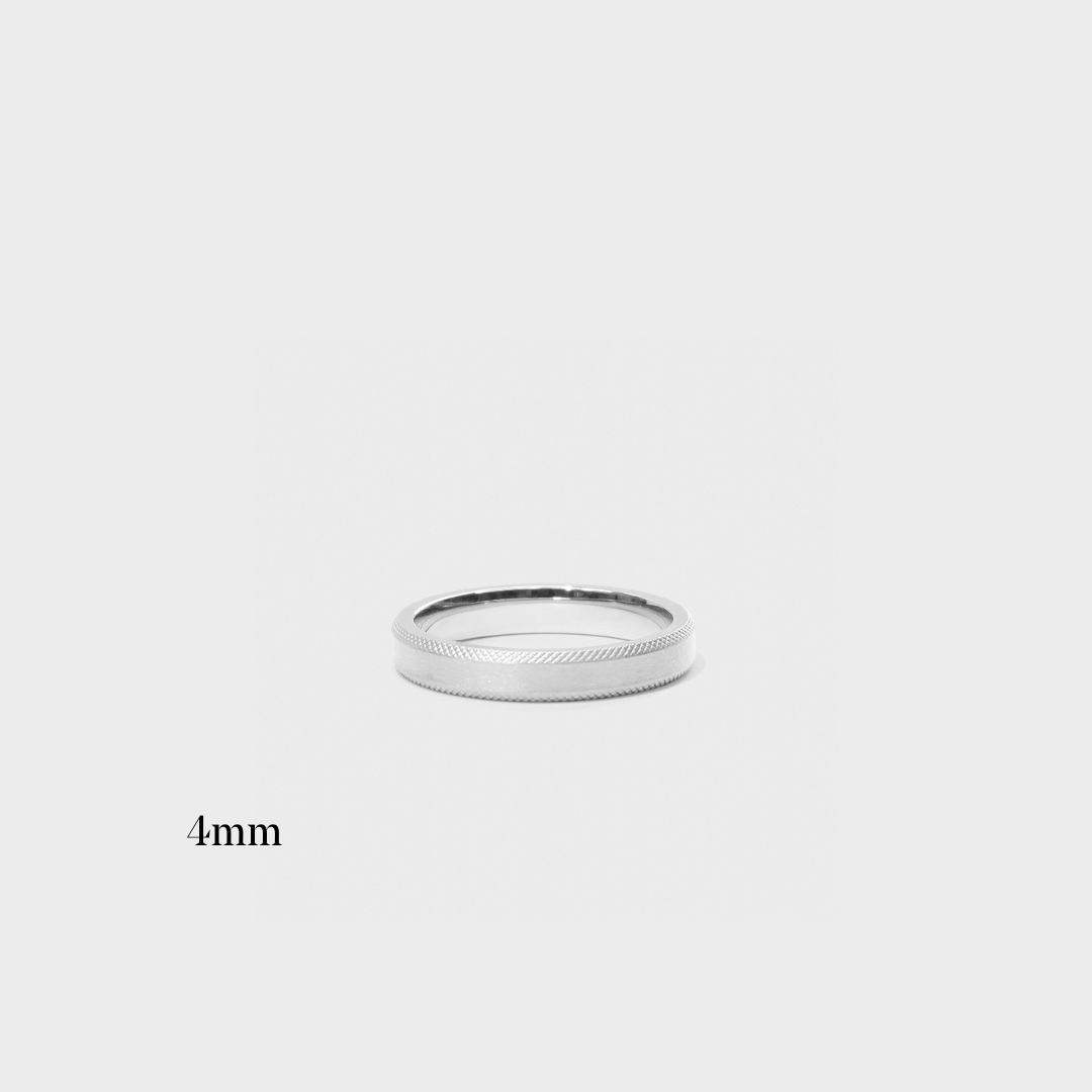 Textured Bevel Band