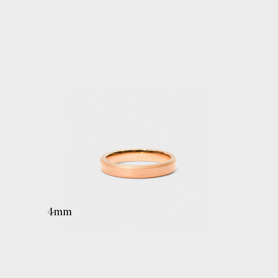 Textured Bevel Band