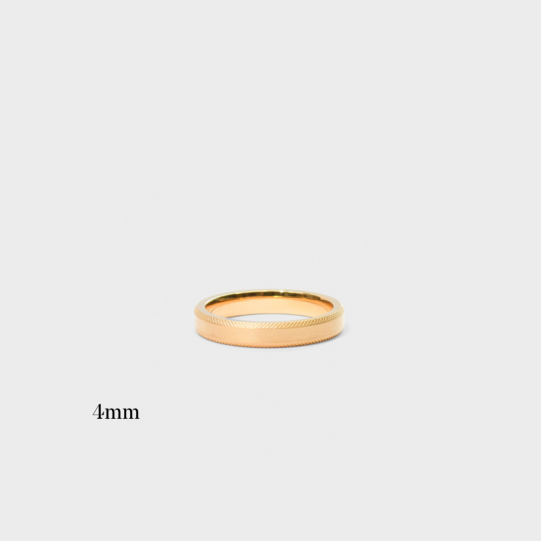 Textured Bevel Band