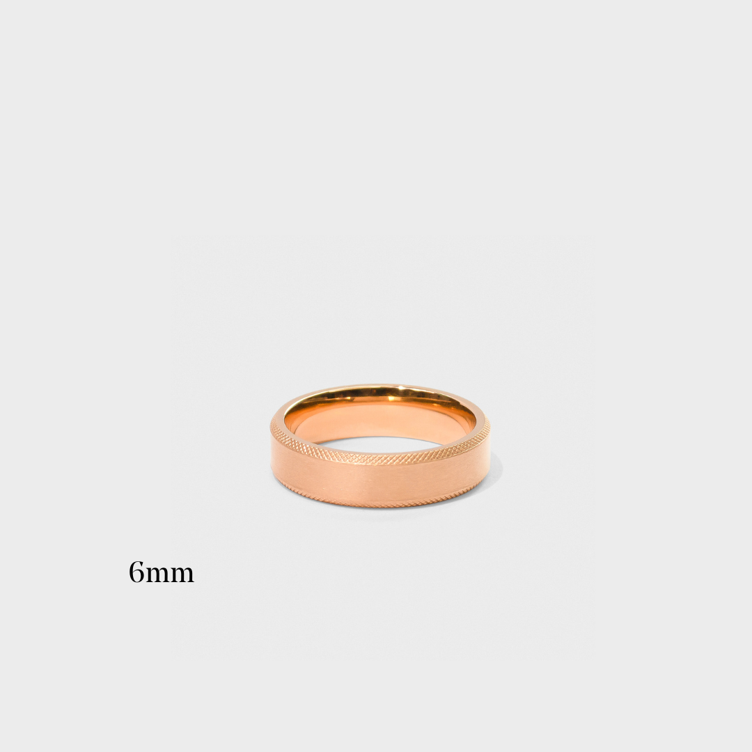 Textured Bevel Band