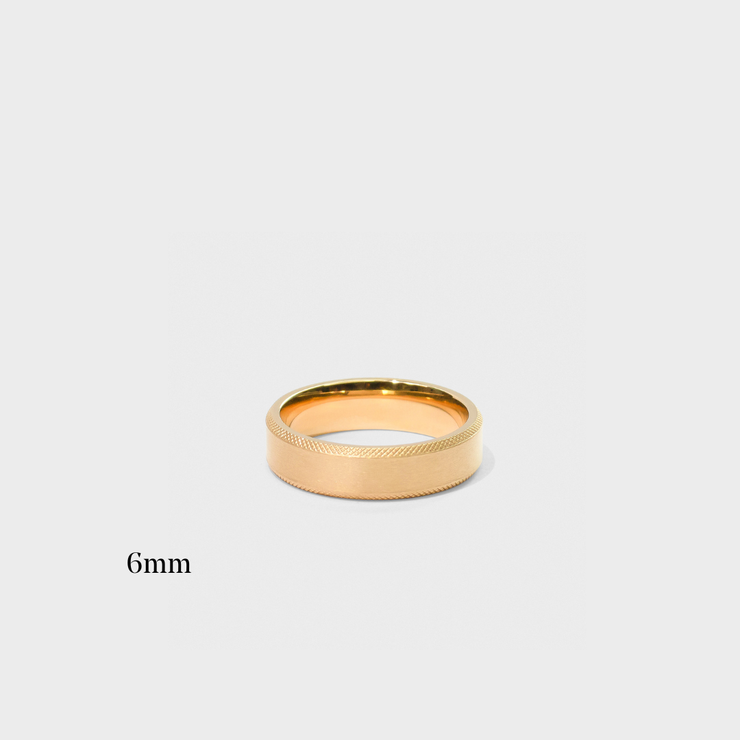 Textured Bevel Band