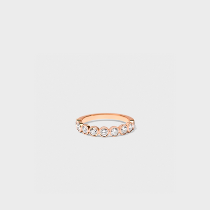 Bezel Set Round Diamond Band
