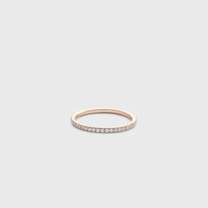 Half band | 14k rose , Half band | 18k rose , Full band | 14k rose , Full band | 18k rose