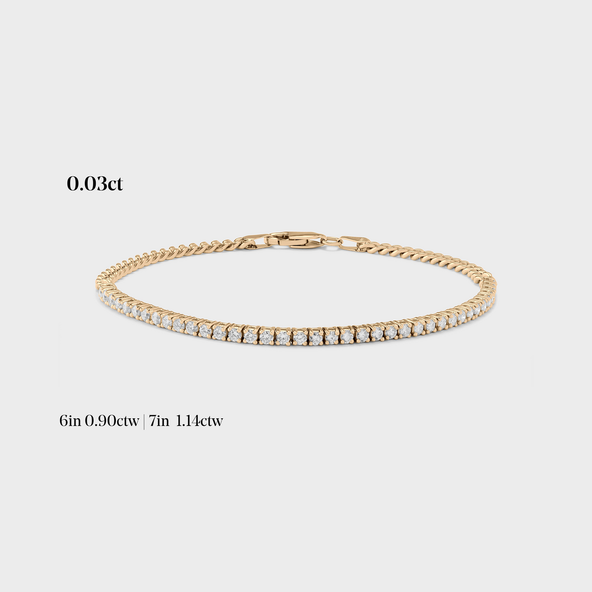 Chelsea Chain Tennis Bracelet