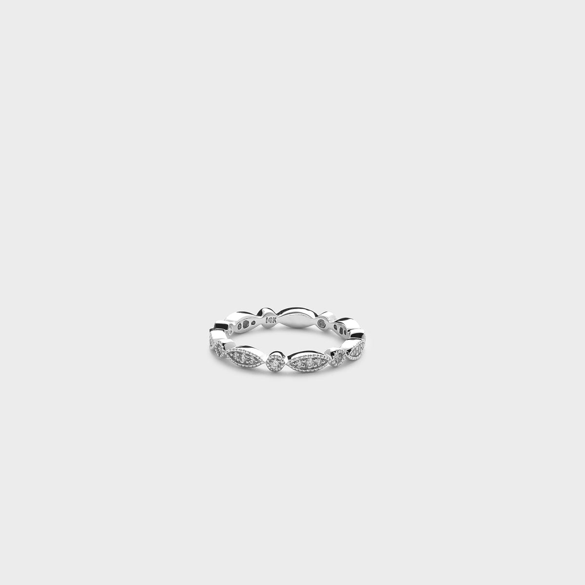 Antique Style Diamond Band