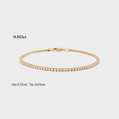 Chelsea Chain Tennis Bracelet
