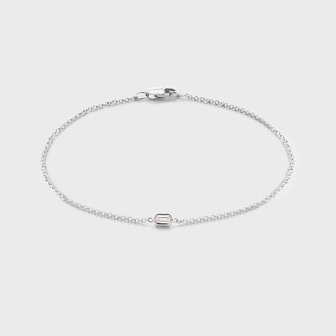 Baguette Bezel Bracelet