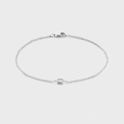 Baguette Bezel Bracelet