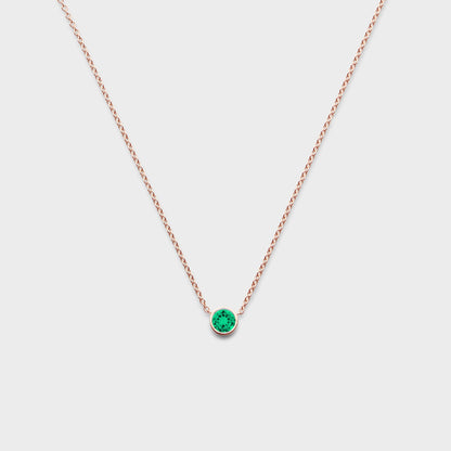 Gemstone Classic Bezel Pendant
