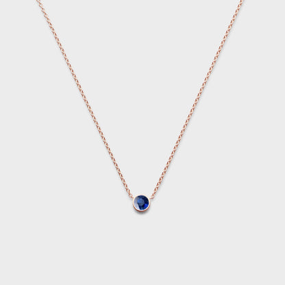 Gemstone Classic Bezel Pendant