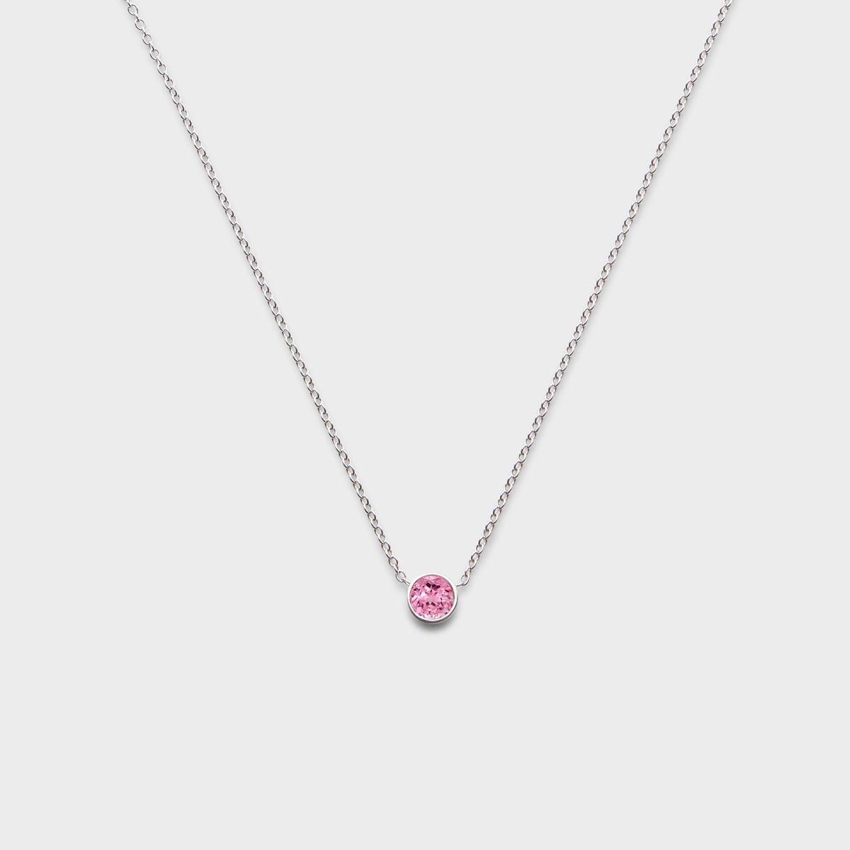 Gemstone Classic Bezel Pendant