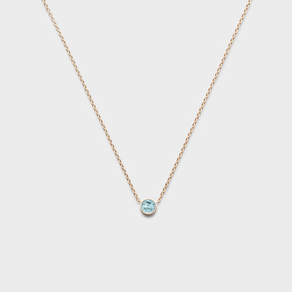 Gemstone Classic Bezel Pendant