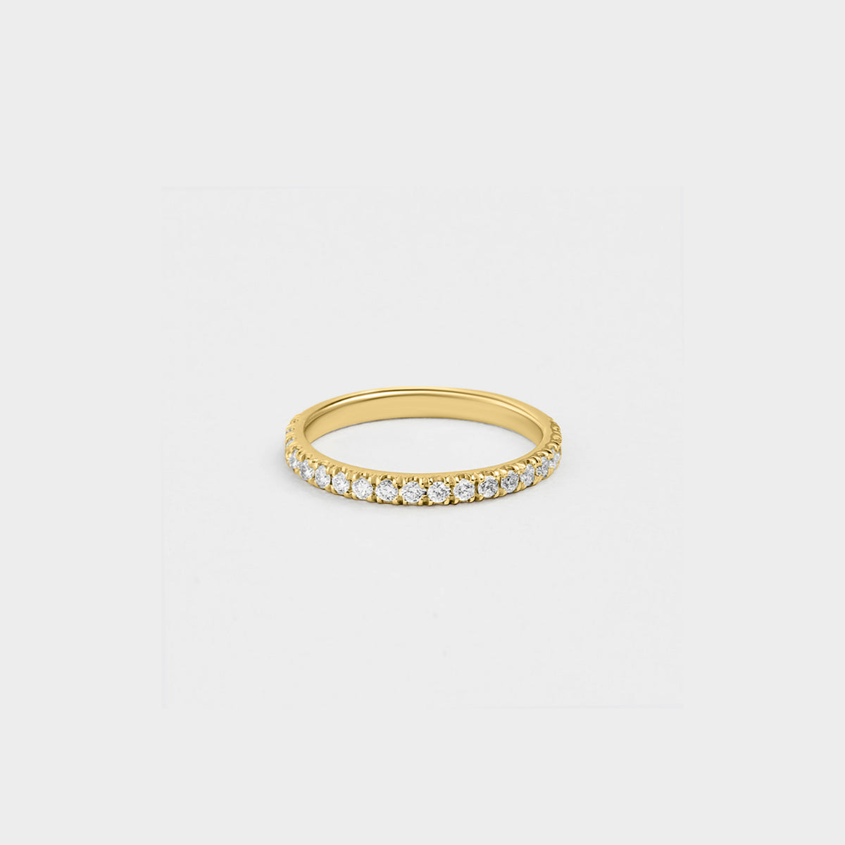 Classic Pave Diamond Band