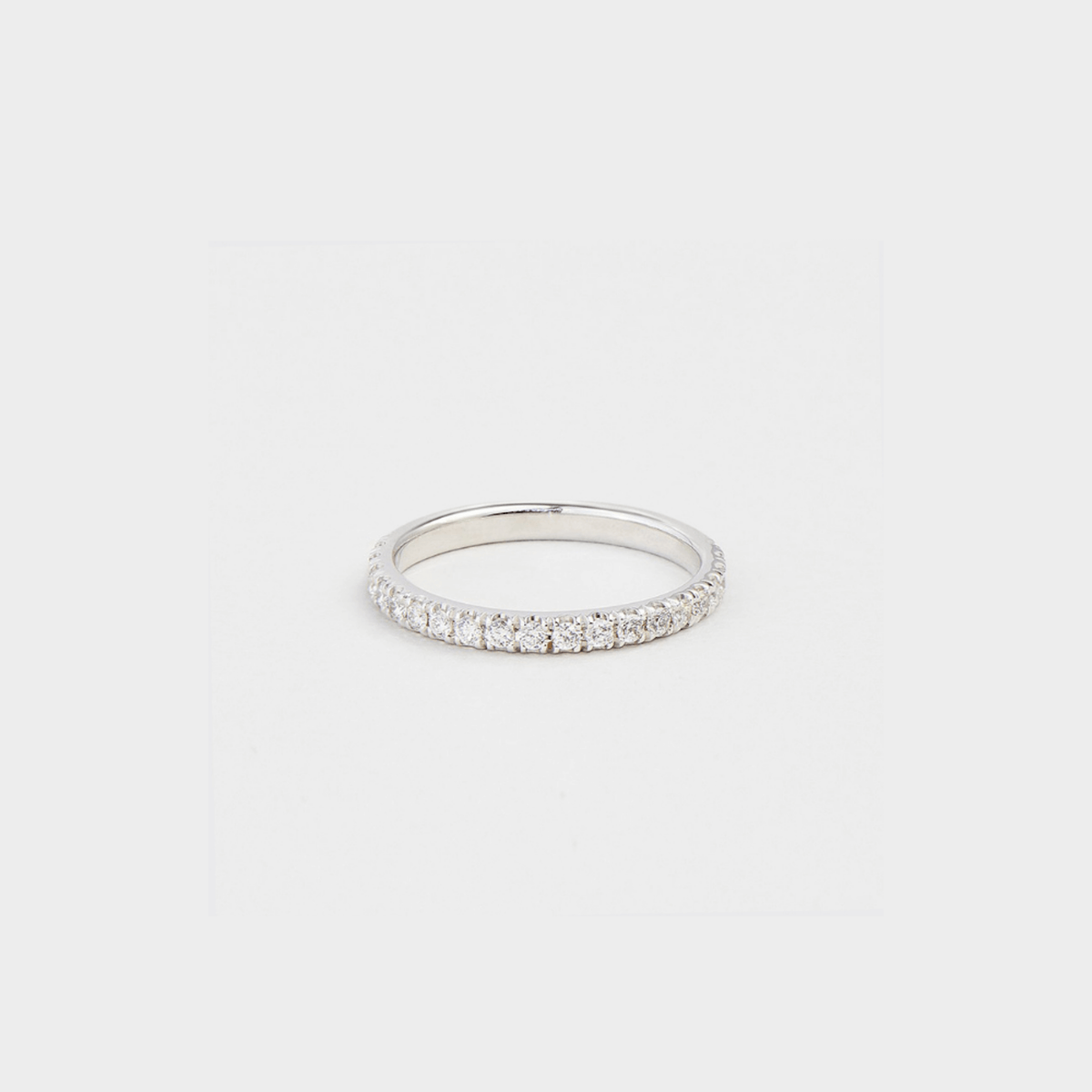 Classic Pave Diamond Band