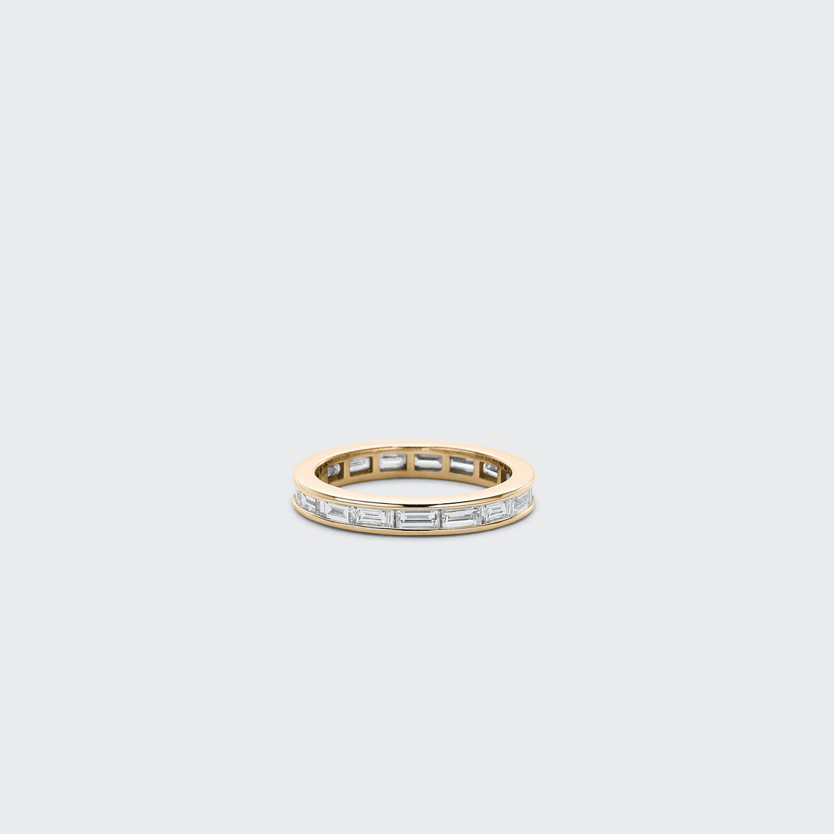 Channel Set Baguette Band
