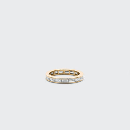Channel Set Baguette Band