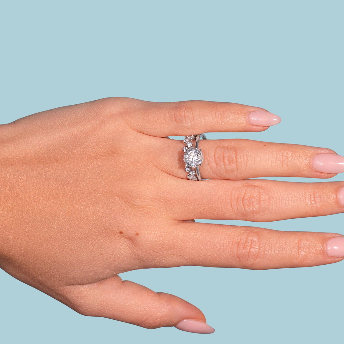 Bubble Diamond Band