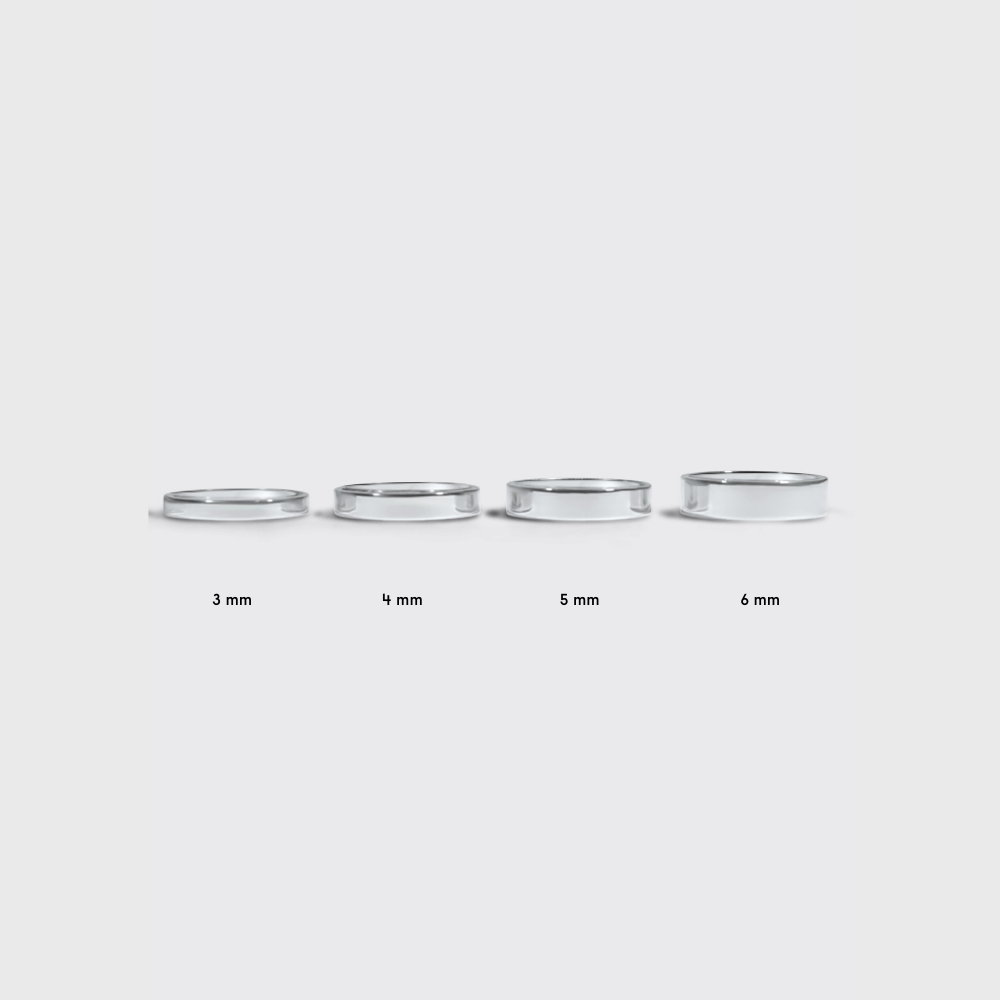Comfort Fit Flat Band