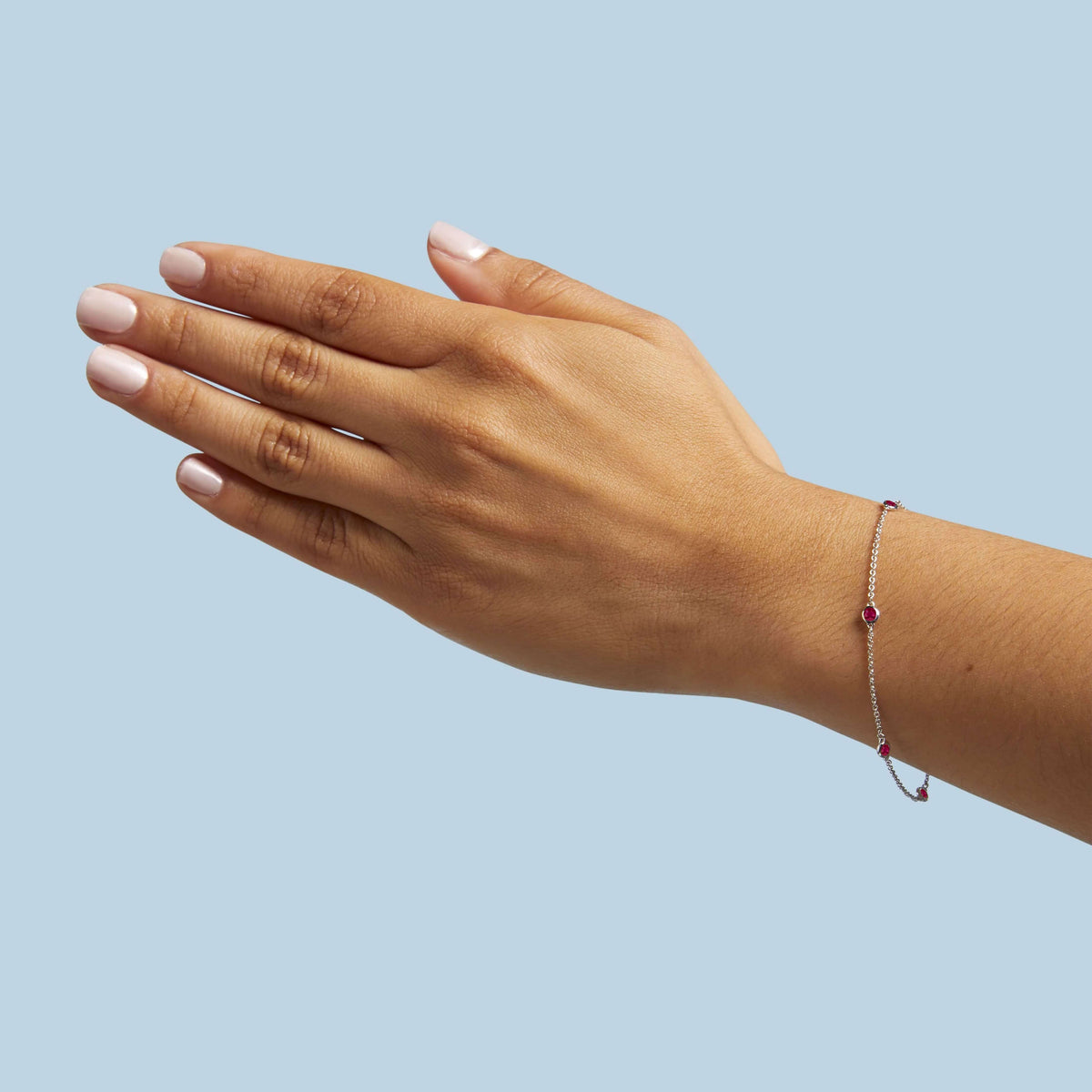 Gemstone Station Bracelet