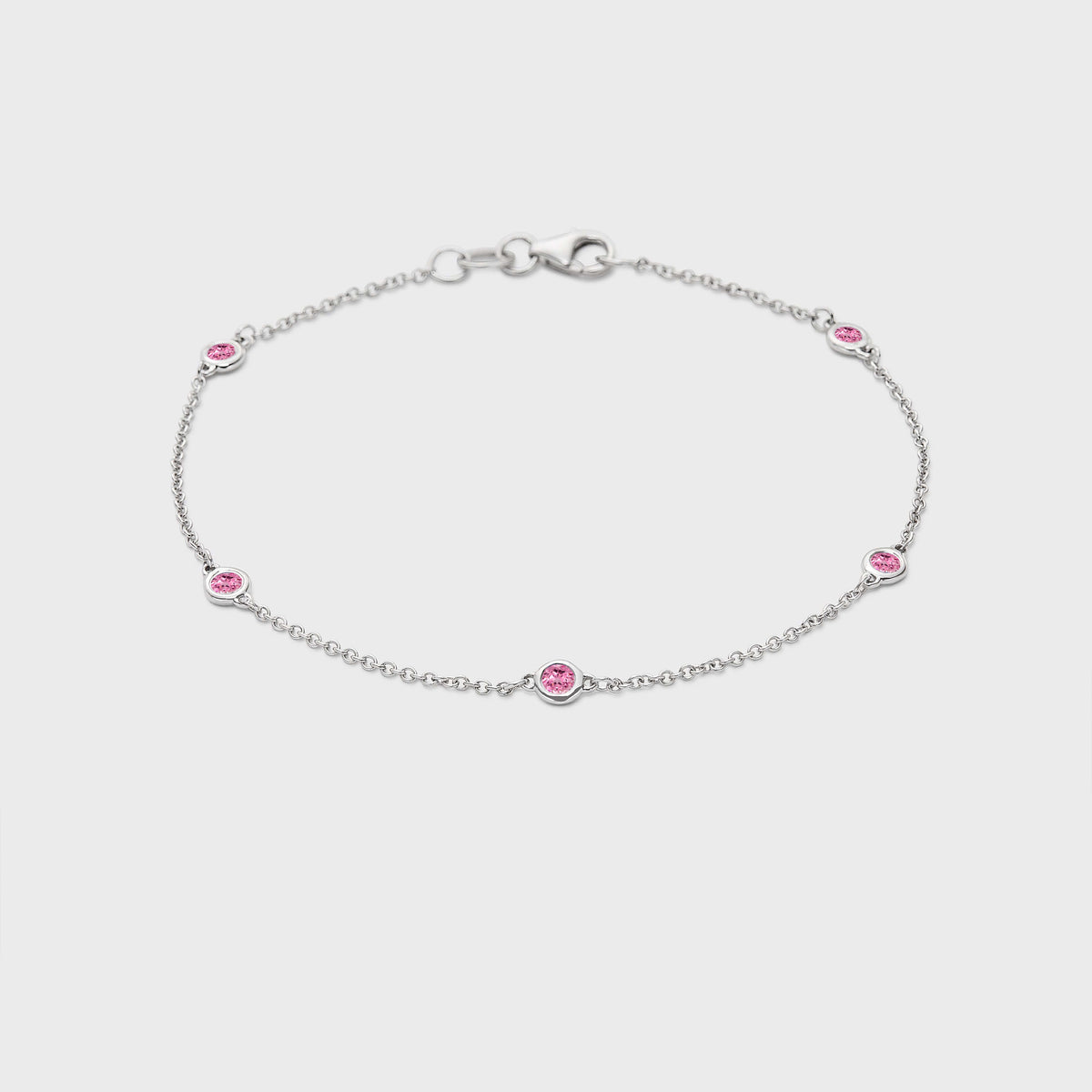 Gemstone Station Bracelet