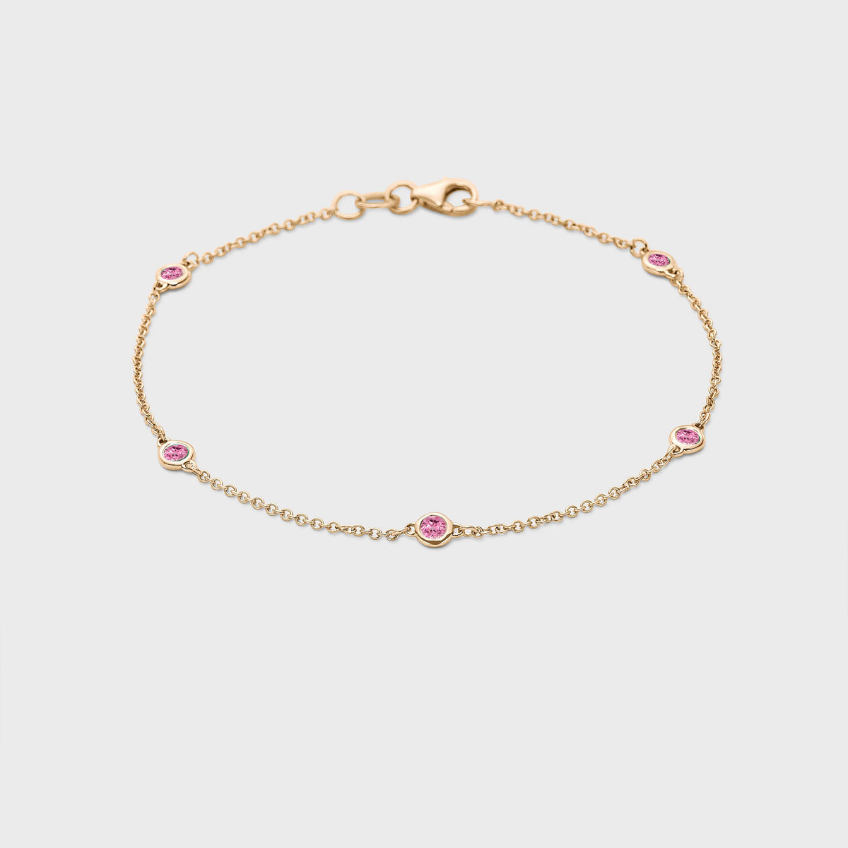 Gemstone Station Bracelet