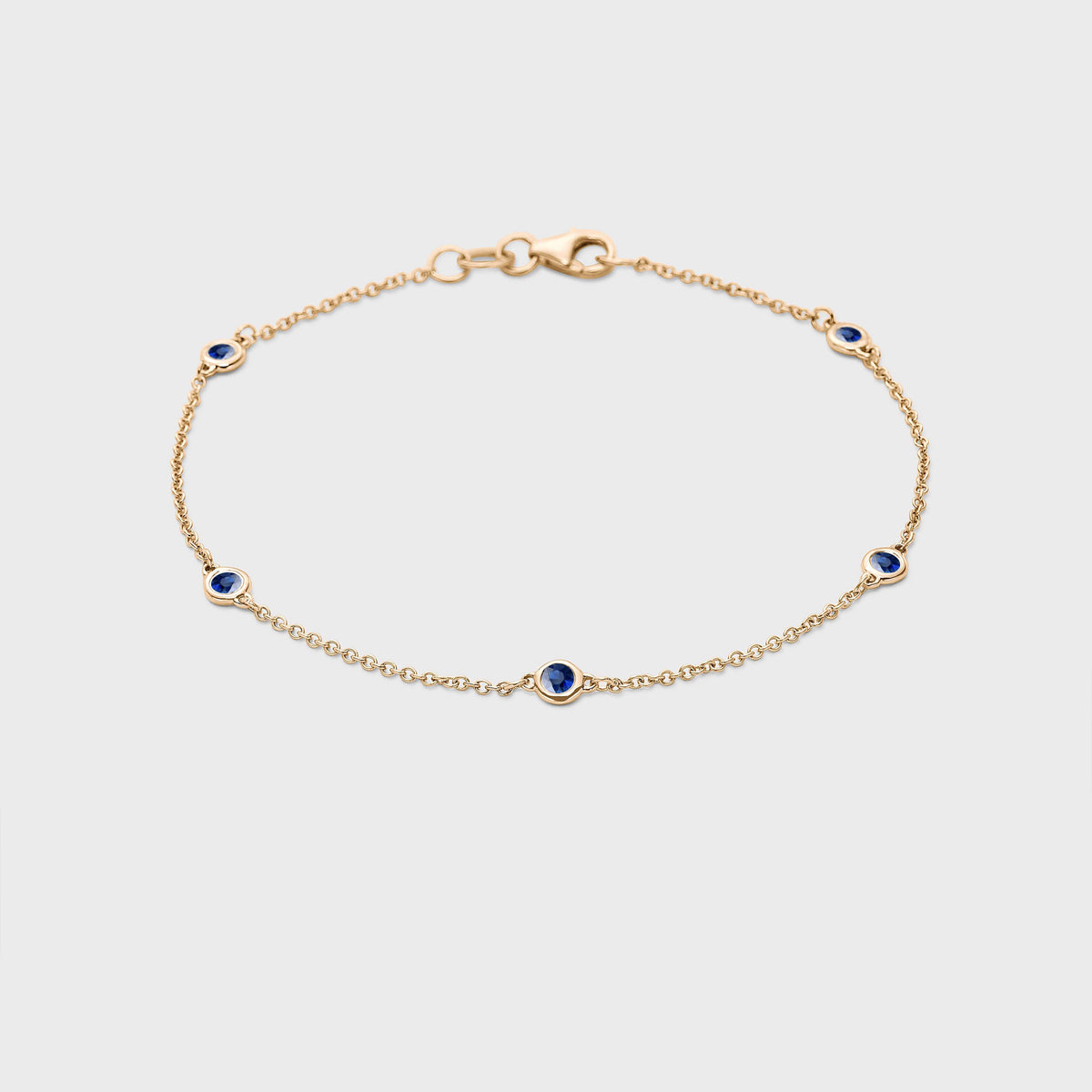 Gemstone Station Bracelet