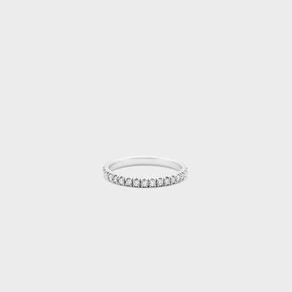 Full band | 14k white , Full band | 18k white , Half band | 14k white , Half band | 18k white , Full band | platinum , Half band | platinum