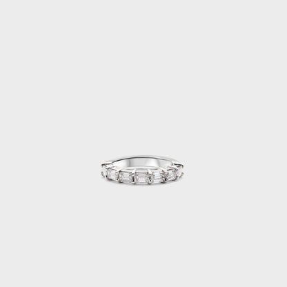 Half band | 14k white , Half band | 18k white,  Half band | platinum