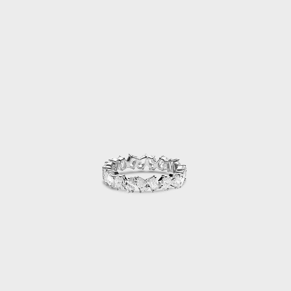 Full band | 14k white , Full band | 18k white , Full band | platinum