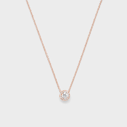 Diamond Halo Pendant