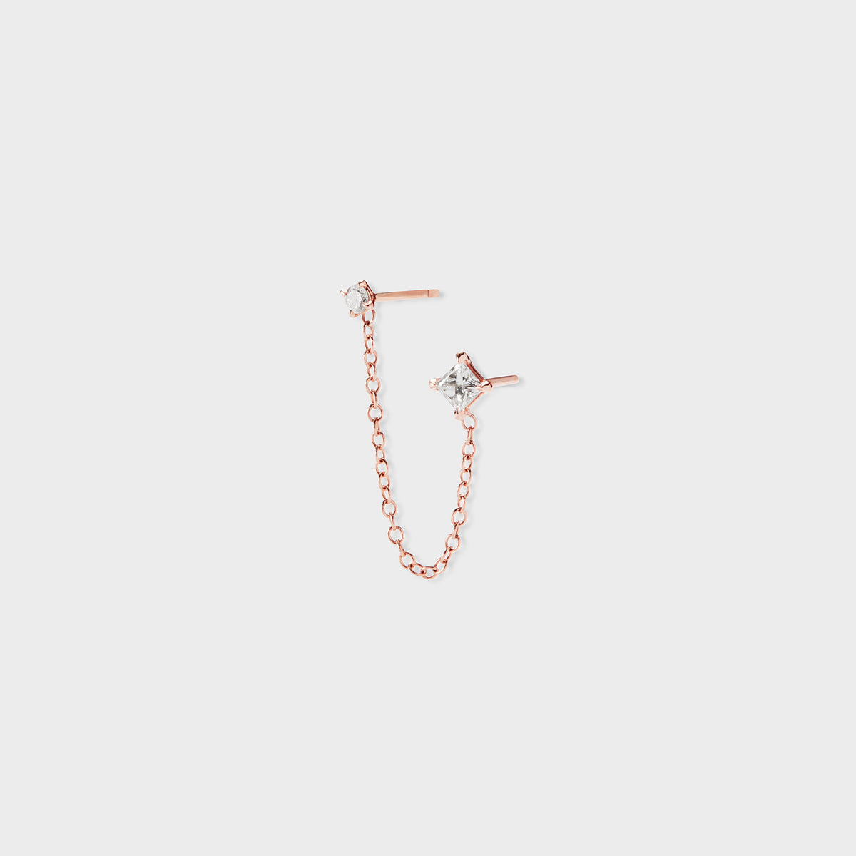 Double Diamond Stud