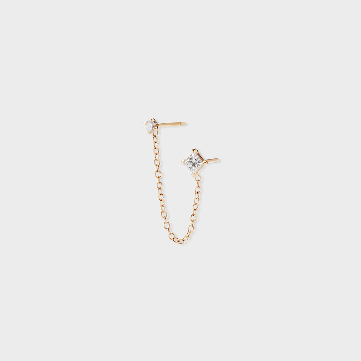 Double Diamond Stud