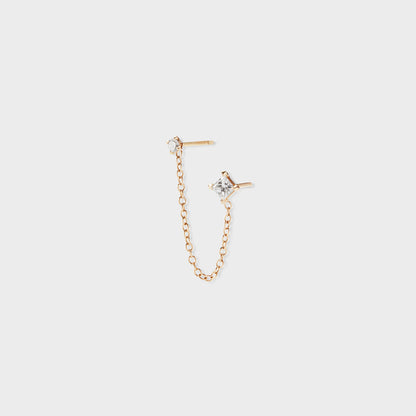 Double Diamond Stud