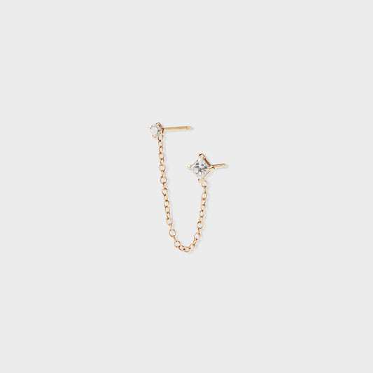 Double Diamond Stud