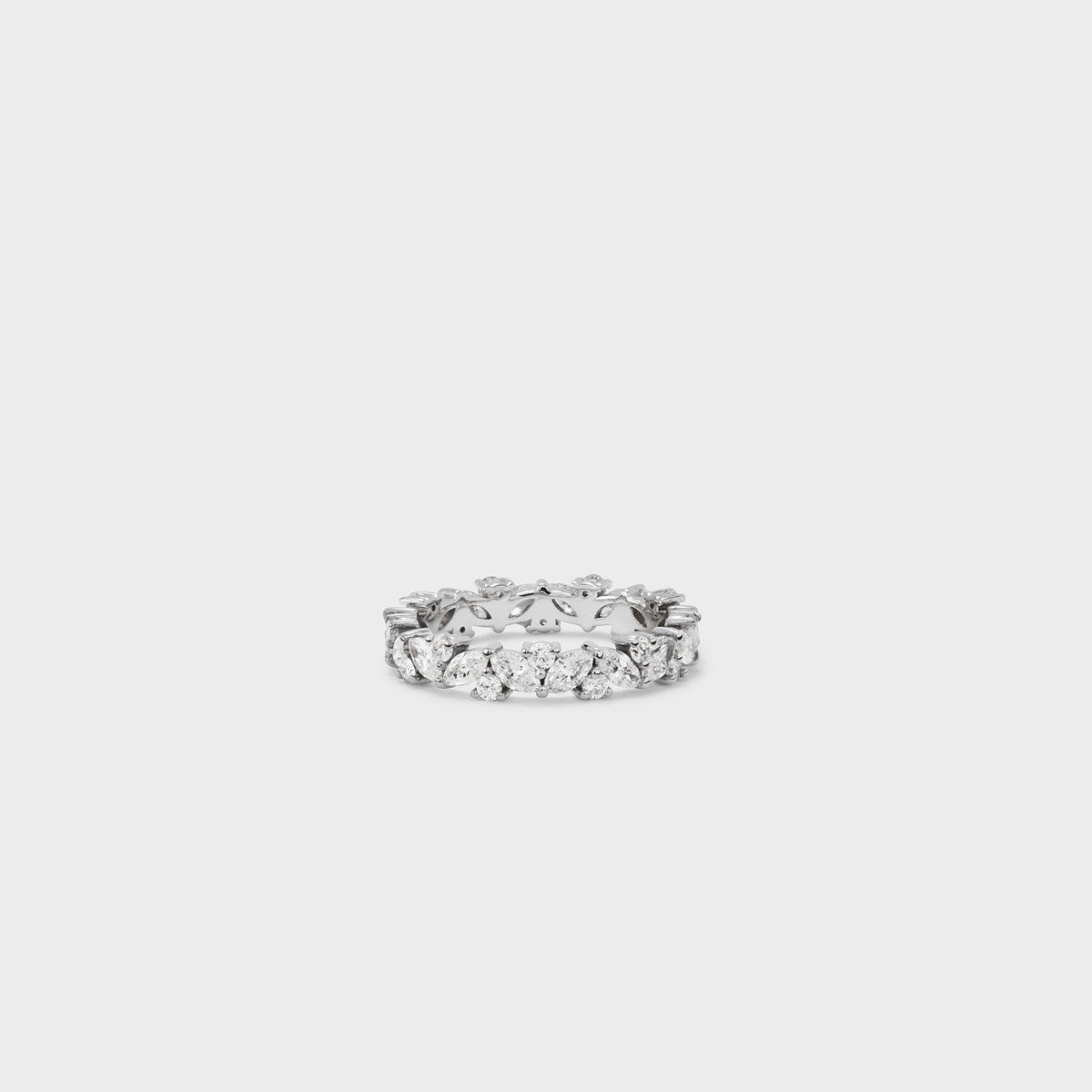 4mm | Full band | 14k white , 4mm | Full band | 18k white , 4mm | Full band | platinum