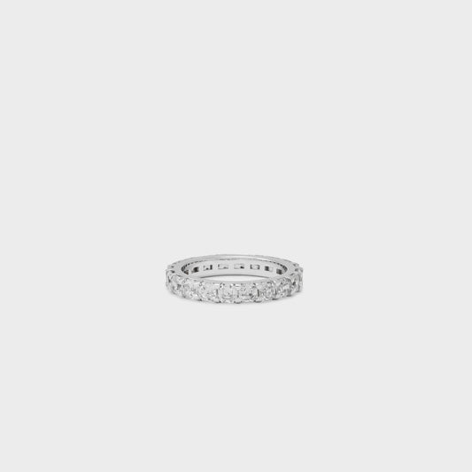 Low Luxe Asscher Cut Band