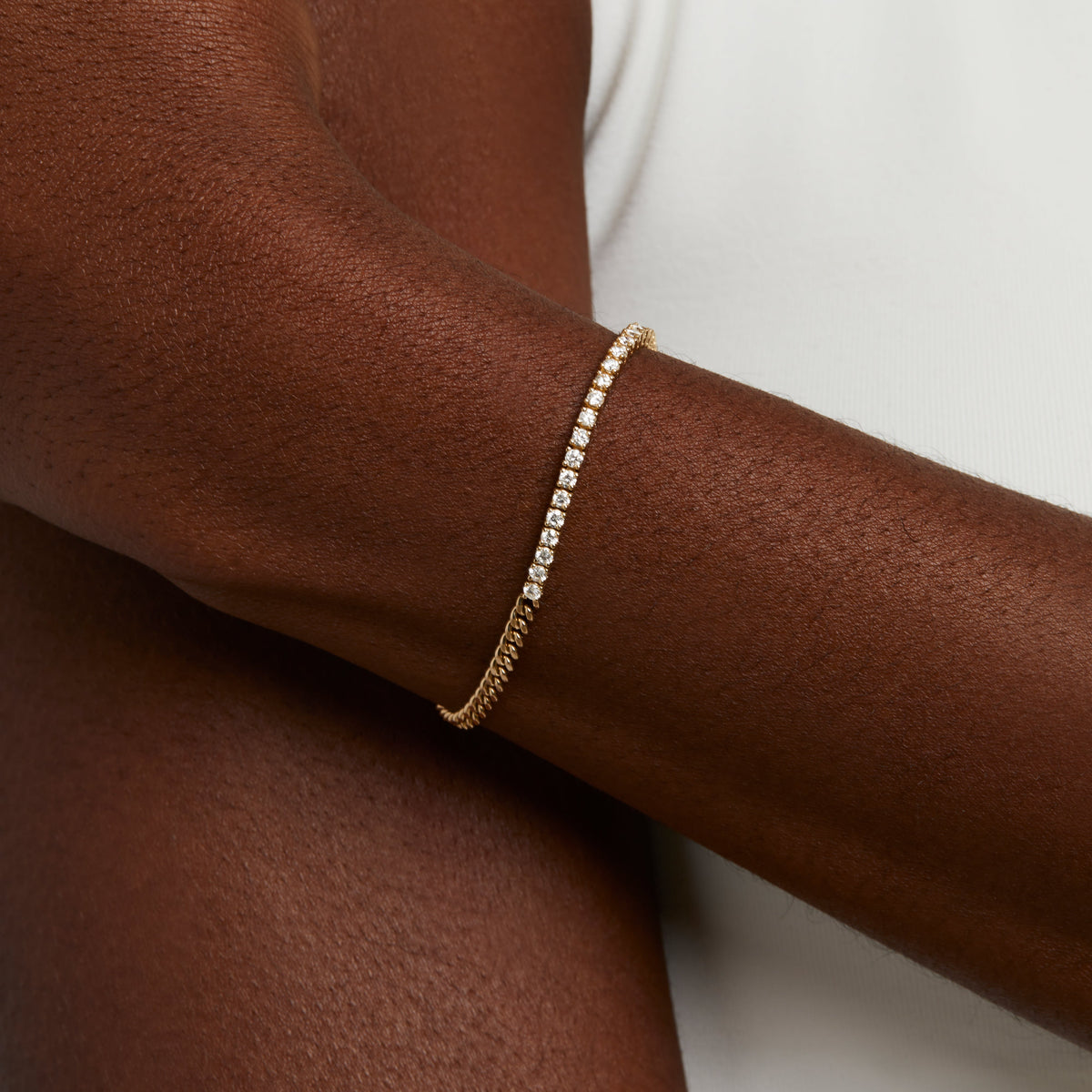 Chelsea Chain Tennis Bracelet