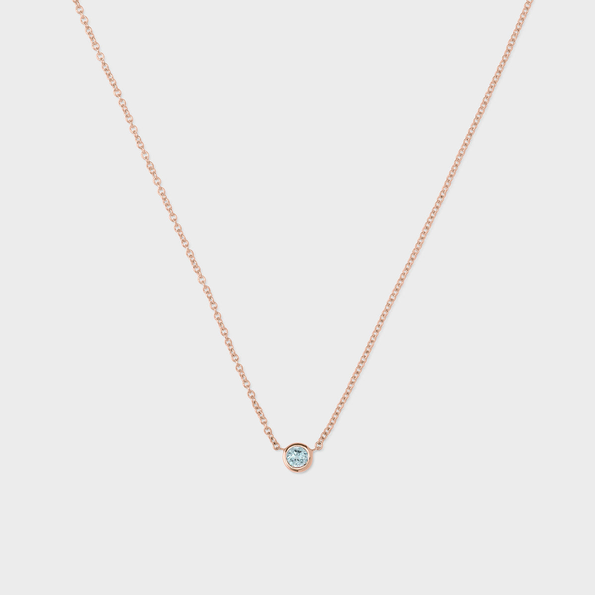 Gemstone Petite Bezel Pendant