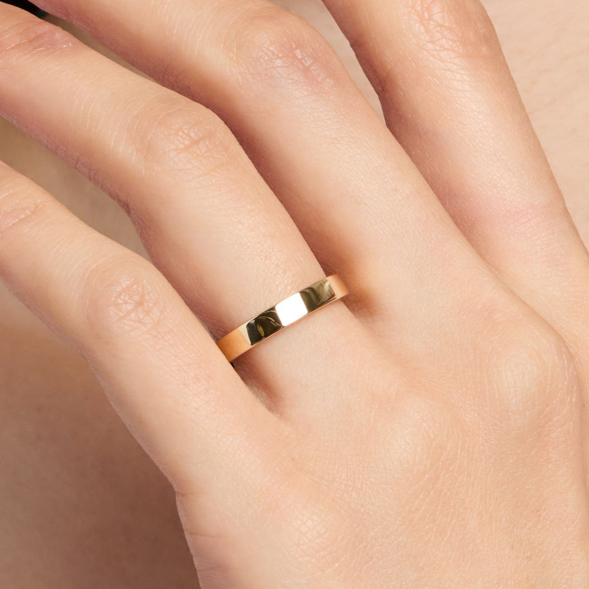 Comfort Fit Flat Band