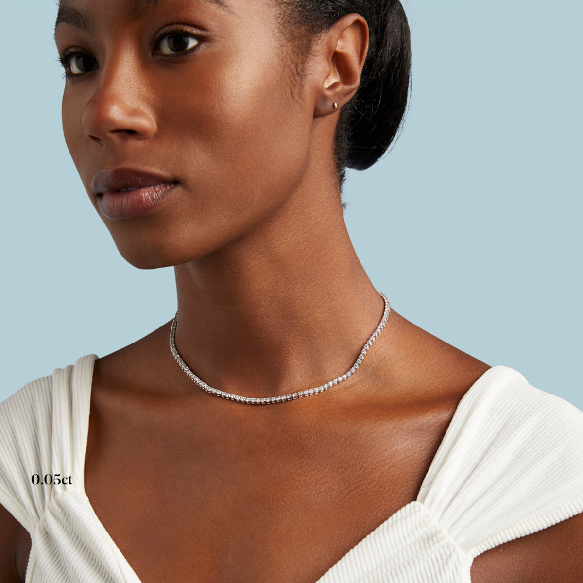 Diamond Tennis Necklace