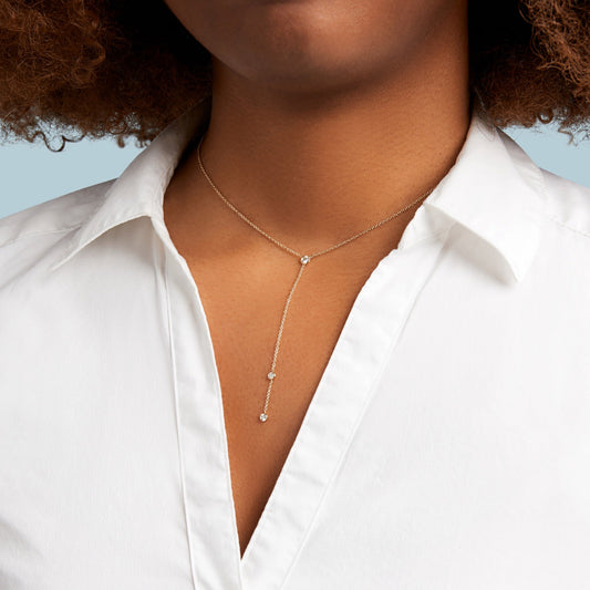 Diamond Drip Lariat