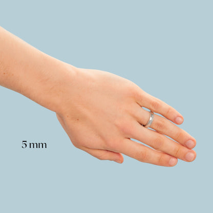 Comfort Fit Milgrain Band