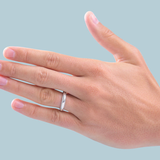 Comfort Fit Milgrain Band